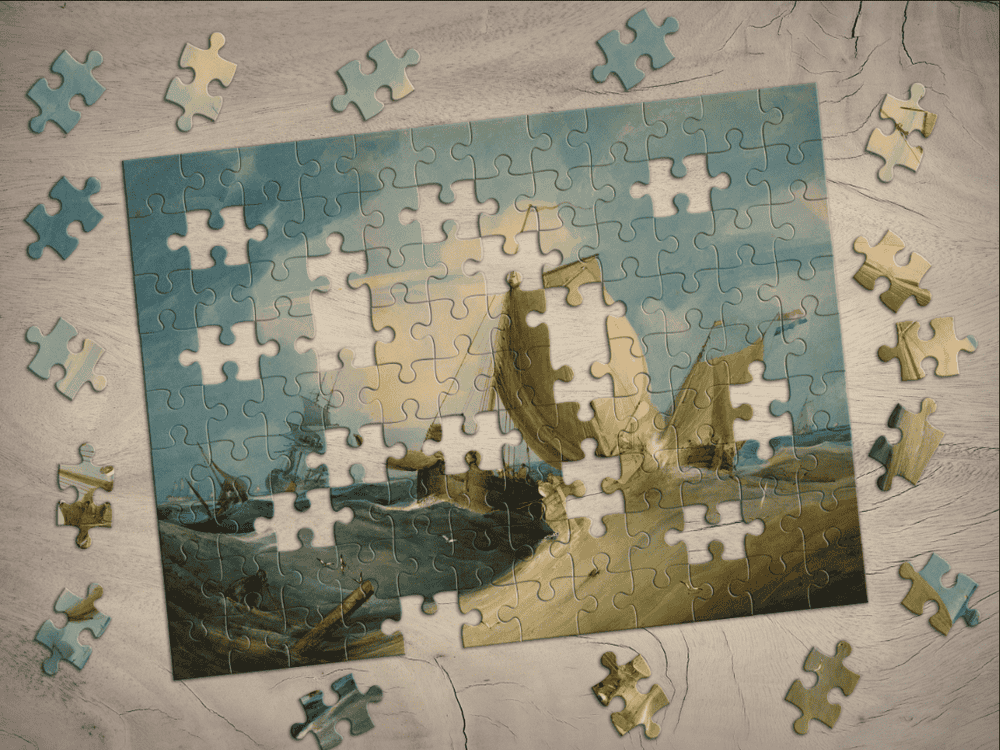 Poseidon's Sail Jigsaw Puzzle