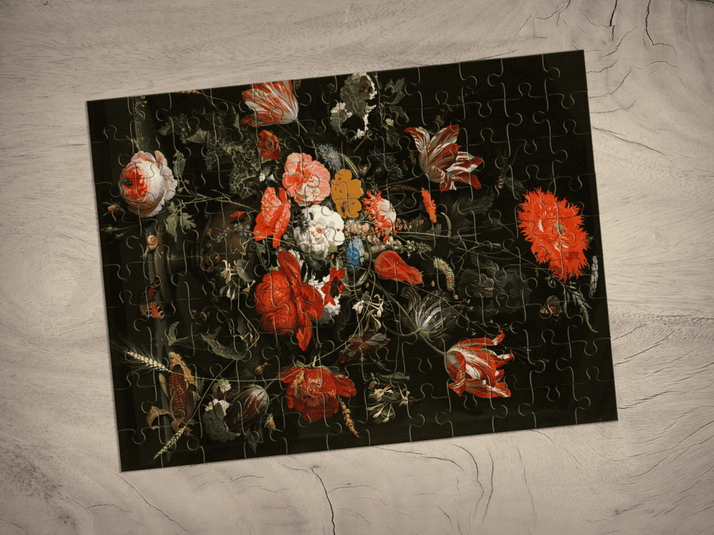 Midnight Bloom Jigsaw Puzzle
