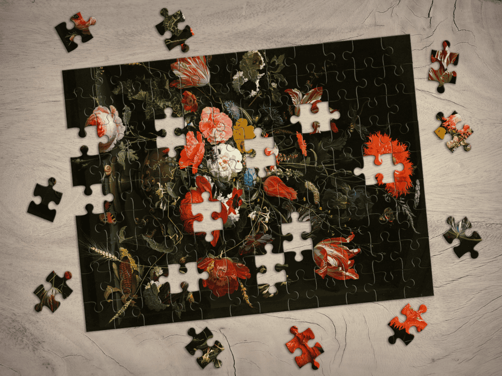 Midnight Bloom Jigsaw Puzzle