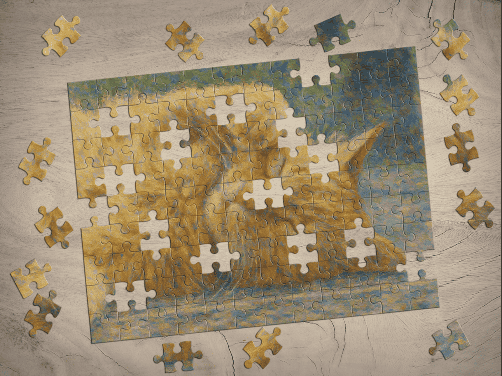 Feline in Slumber Jigsaw Puzzle