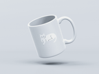 Kitty Cat White Coffee Mug