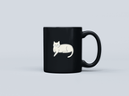 Kitty Cat Black Coffee Mug