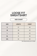 Women Loose Fit Sweatshirt Pure Cotton - Lanvender
