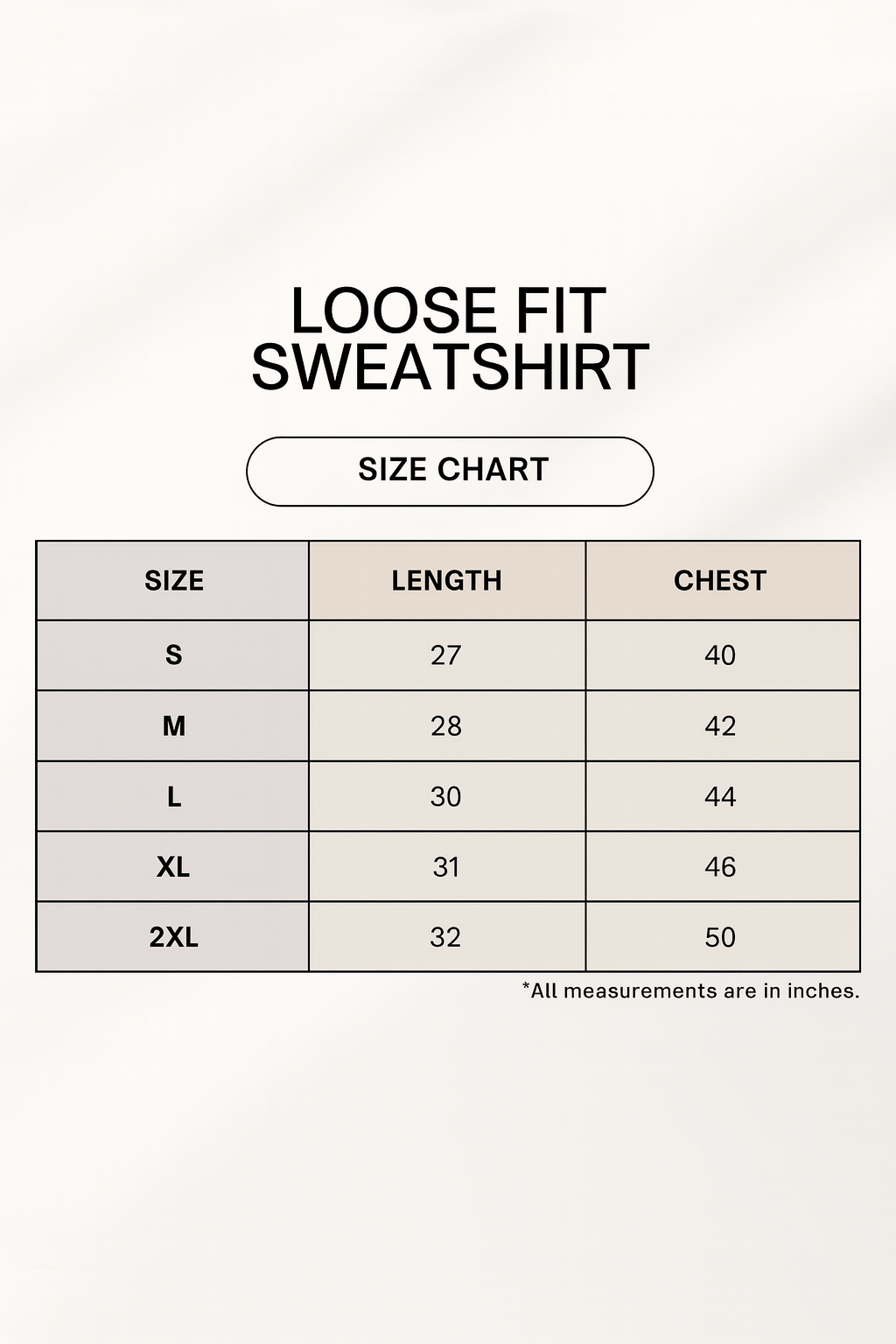 Women Loose Fit Sweatshirt Pure Cotton - Lanvender