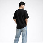 Easily Distracted Men Oversized T-shirt Pure Cotton - BLACK