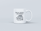 Procaffeinating White Coffee Mug