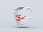 Rise Sip Conquer White Coffee Mug