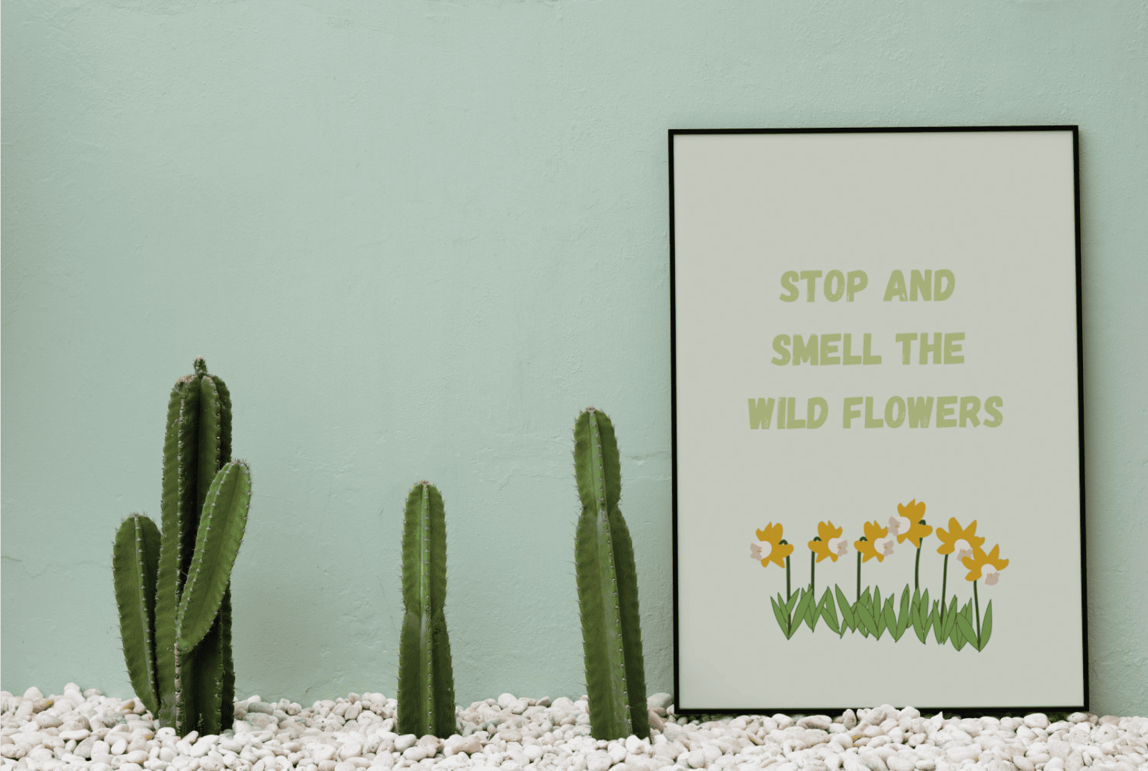 Wildflowers Aesthetic Poster