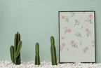 Floral Coquette Aesthetic Poster