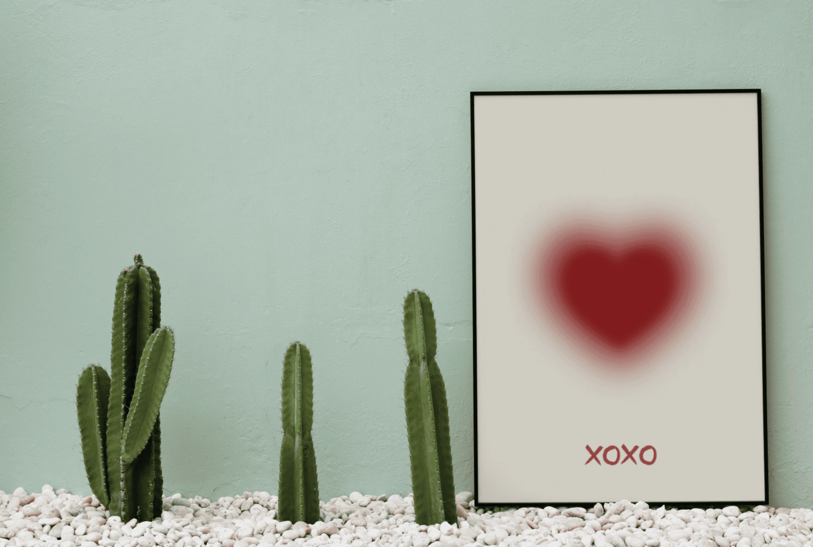 XOXO Aura Poster