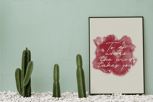 AESTHETIC AFFIRMATION POSTER