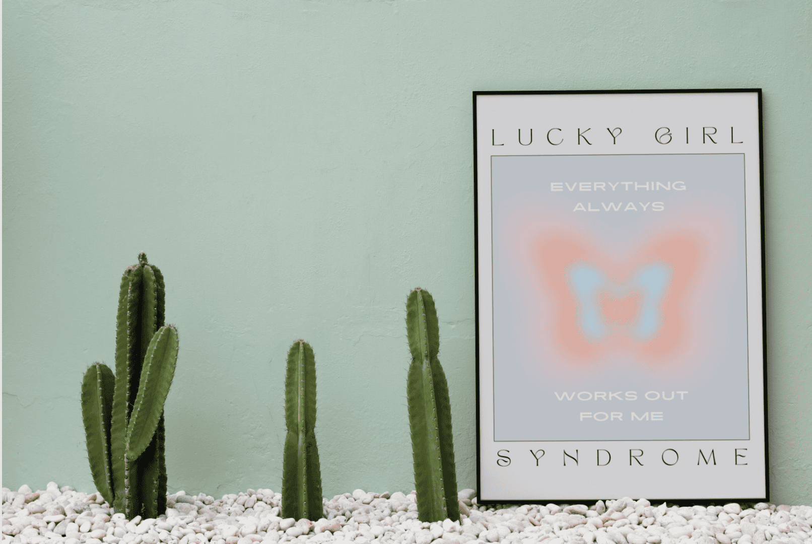 Lucky Girl Syndrome Poster