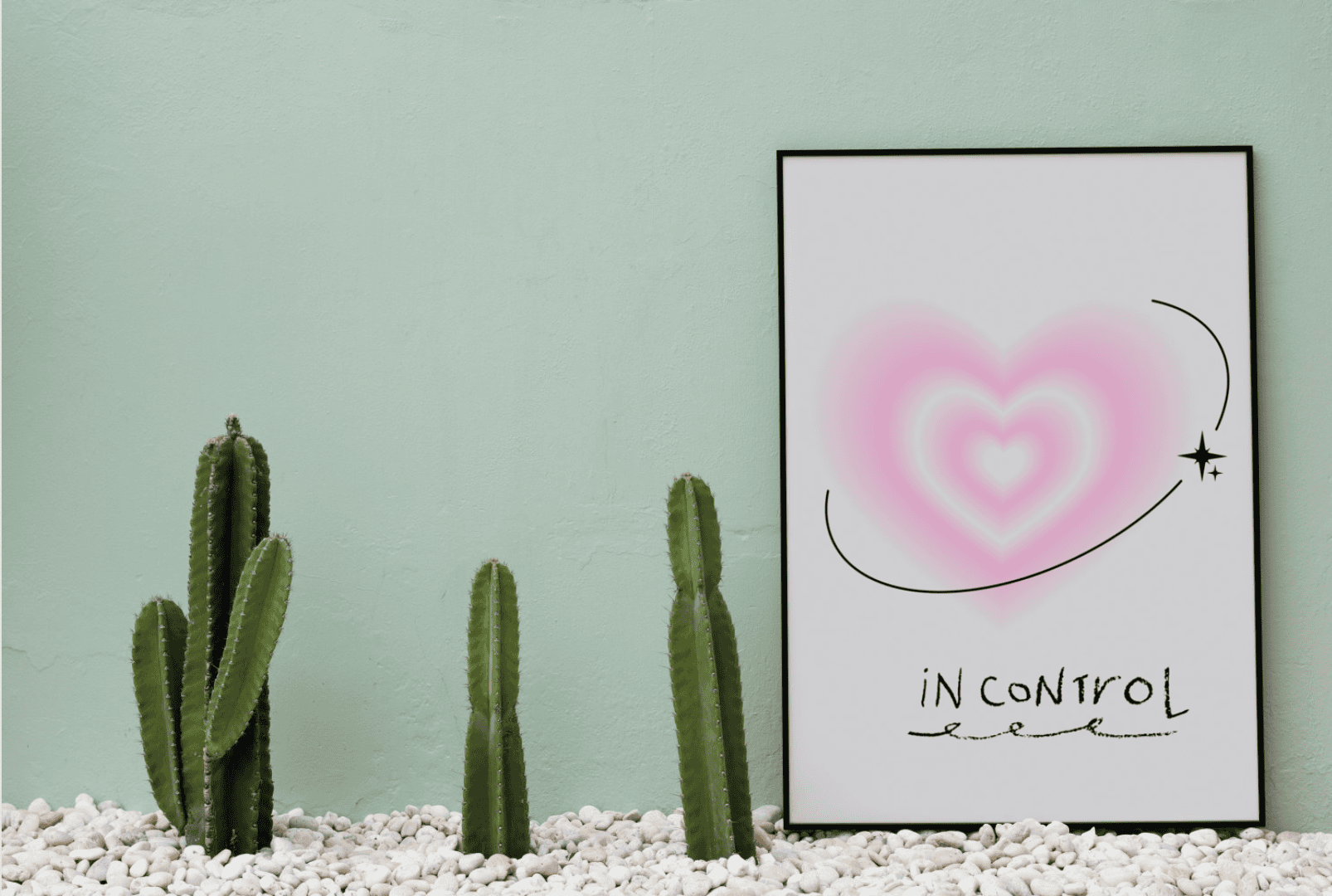 In Control Affirmation Poster