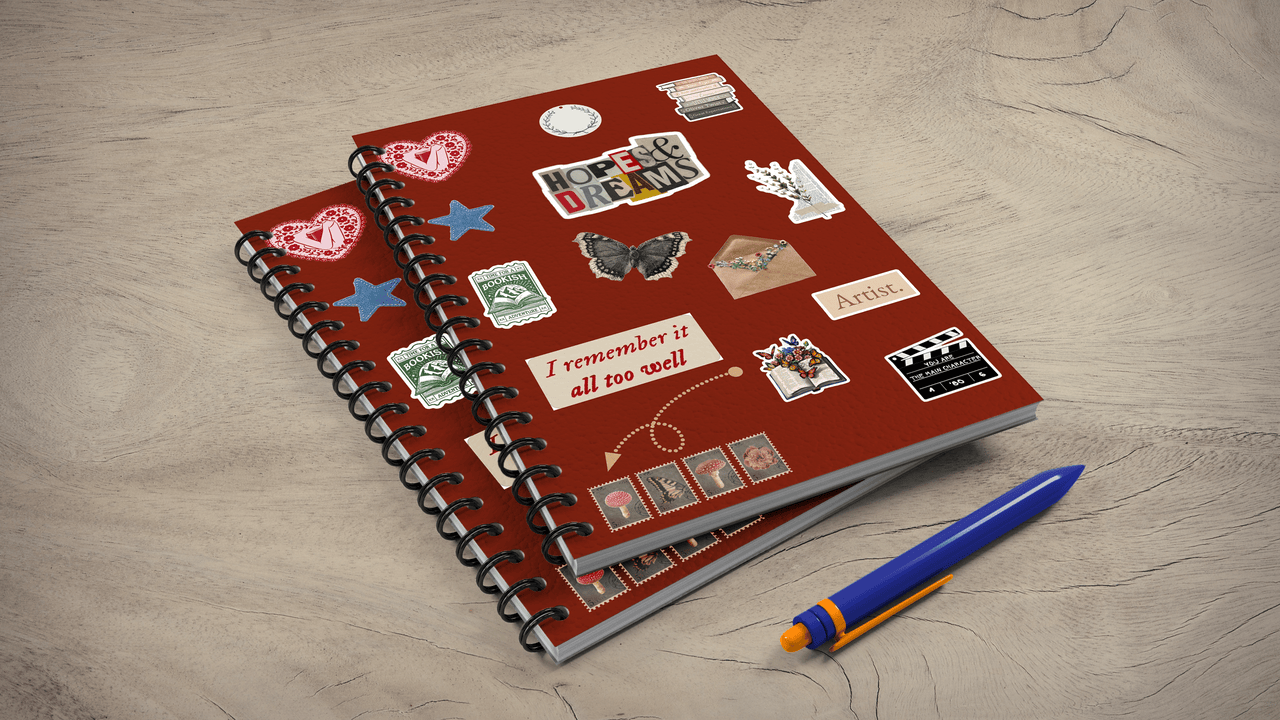 Hopes & Dreams Spiral Journal, A5 UNRULED