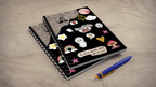 Vibes Spiral Journal, A5 UNRULED