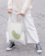 Love Always Pastel Tote Bag 100% Cotton with Zipper