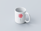 Tulip White Coffee Mug