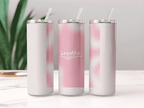 Meditative Breathe Aesthetic Tumbler Bottle