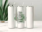 Fit Girl Era Tumbler Bottle with Straw