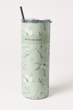 High on H2O Floral Print Tumbler Bottle with Straw