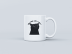 Unbothered AF White Coffee Mug