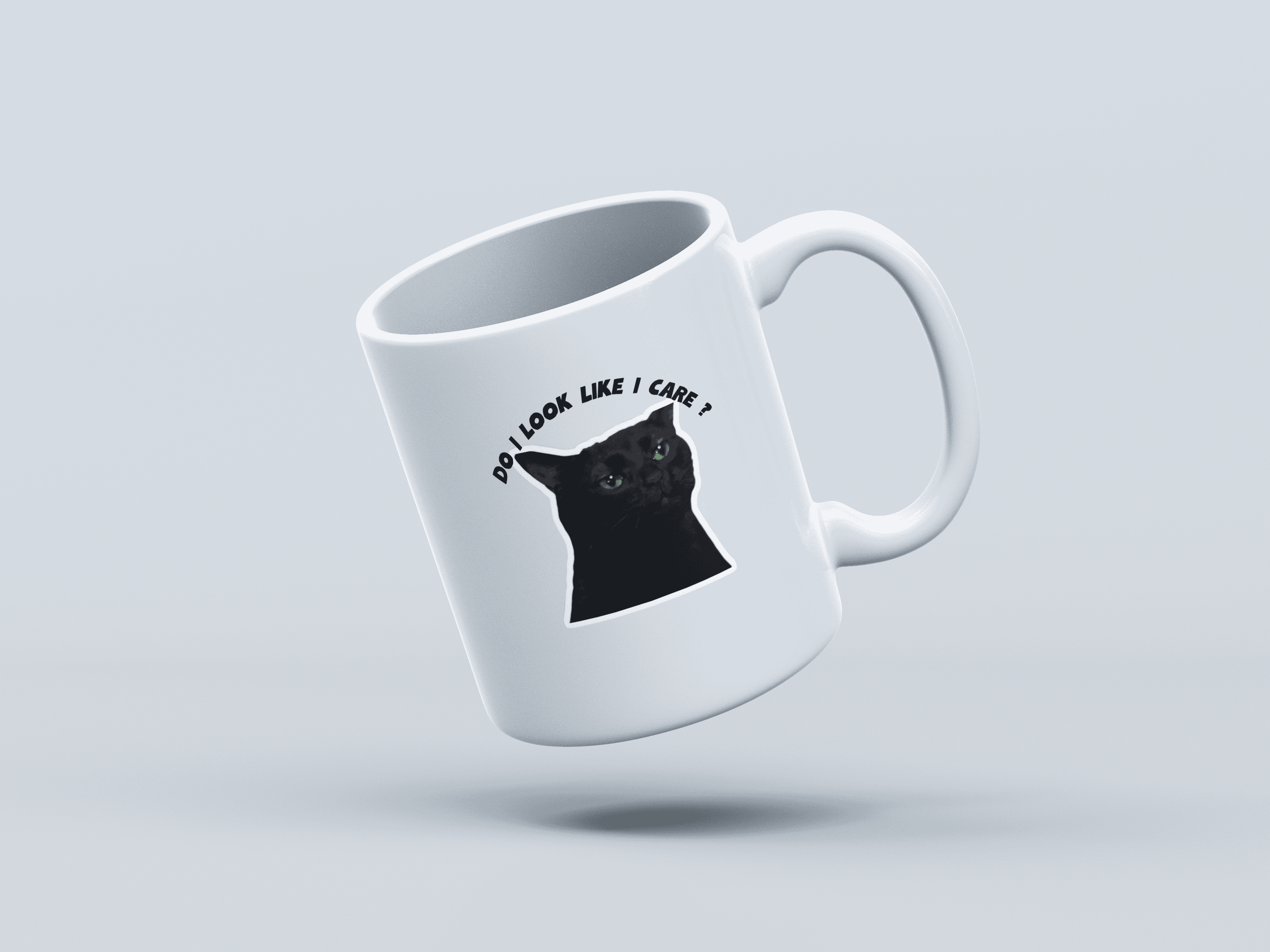 Unbothered AF White Coffee Mug