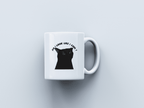 Unbothered AF White Coffee Mug