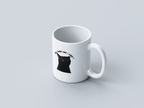 Unbothered AF White Coffee Mug