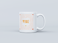 Vibe White Coffee Mug