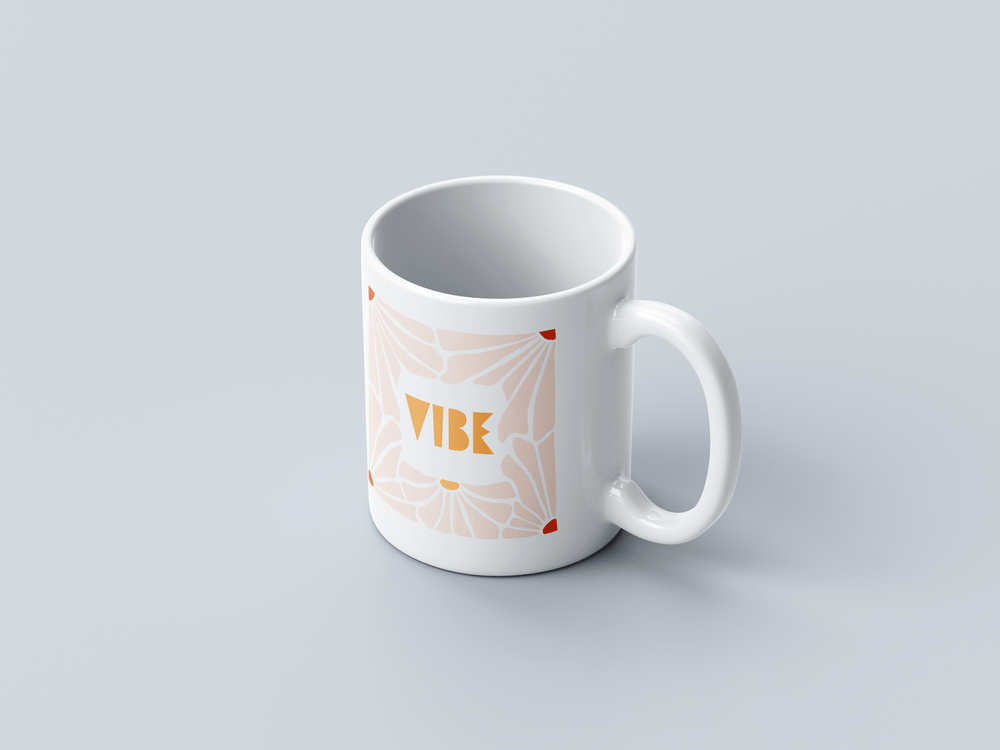 Vibe White Coffee Mug