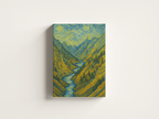 View of The Valley Premium Canvas Art Print