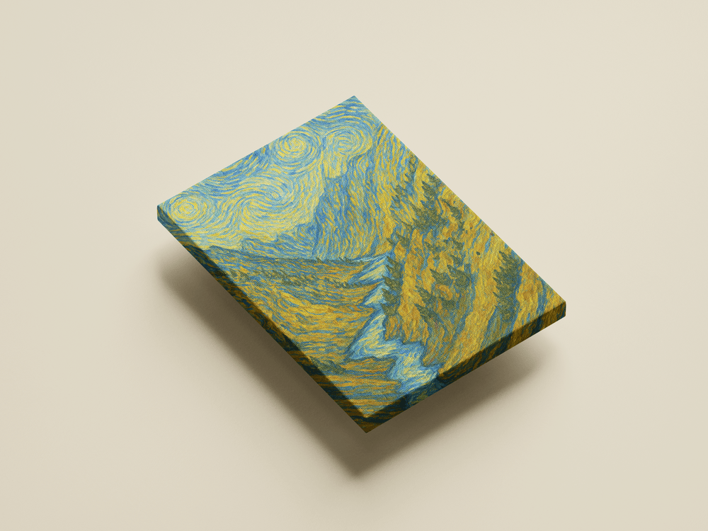 View of The Valley Premium Canvas Art Print