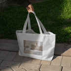 Light Academia Aesthetic Large Tote Bag 100% Cotton