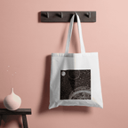 Celestial Aesthetic Tote Bag 100% Cotton with Zipper