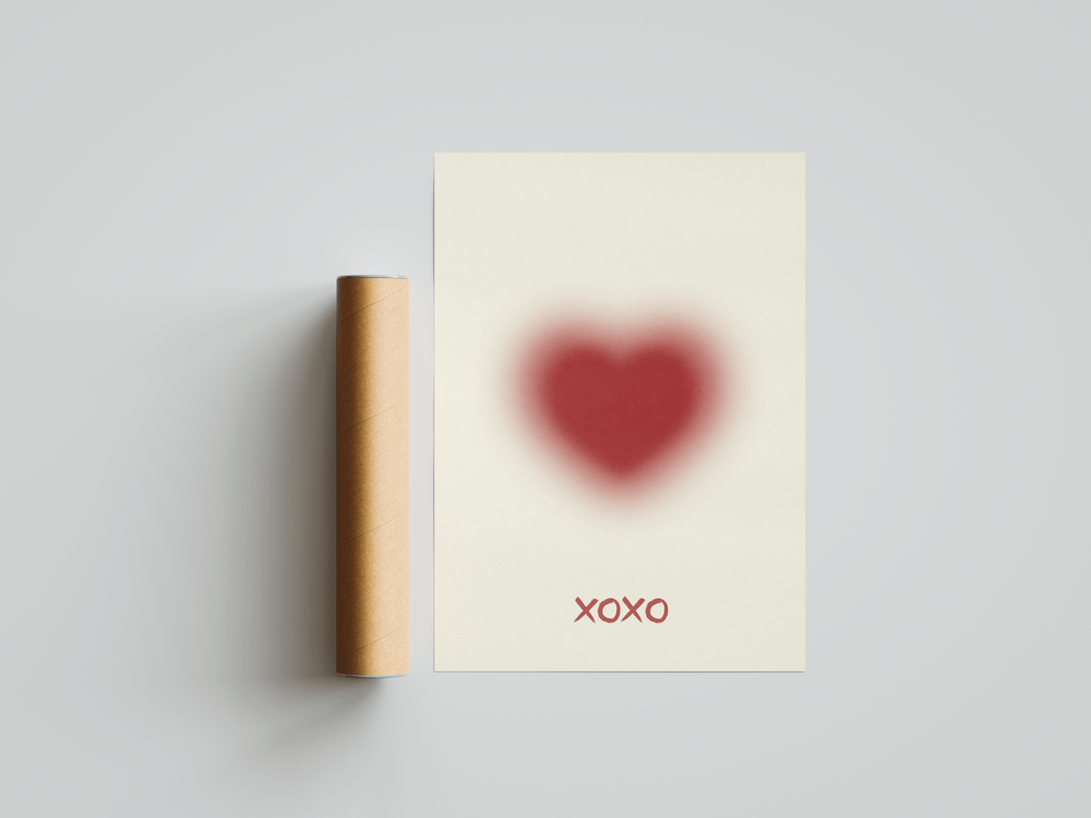 XOXO Aura Poster
