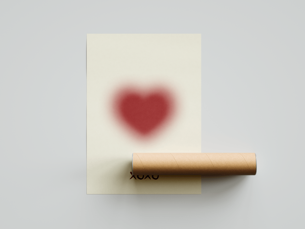 XOXO Aura Poster