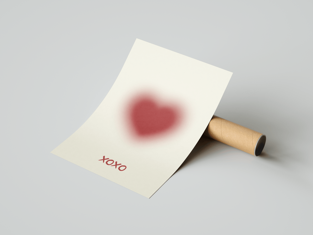 XOXO Aura Poster
