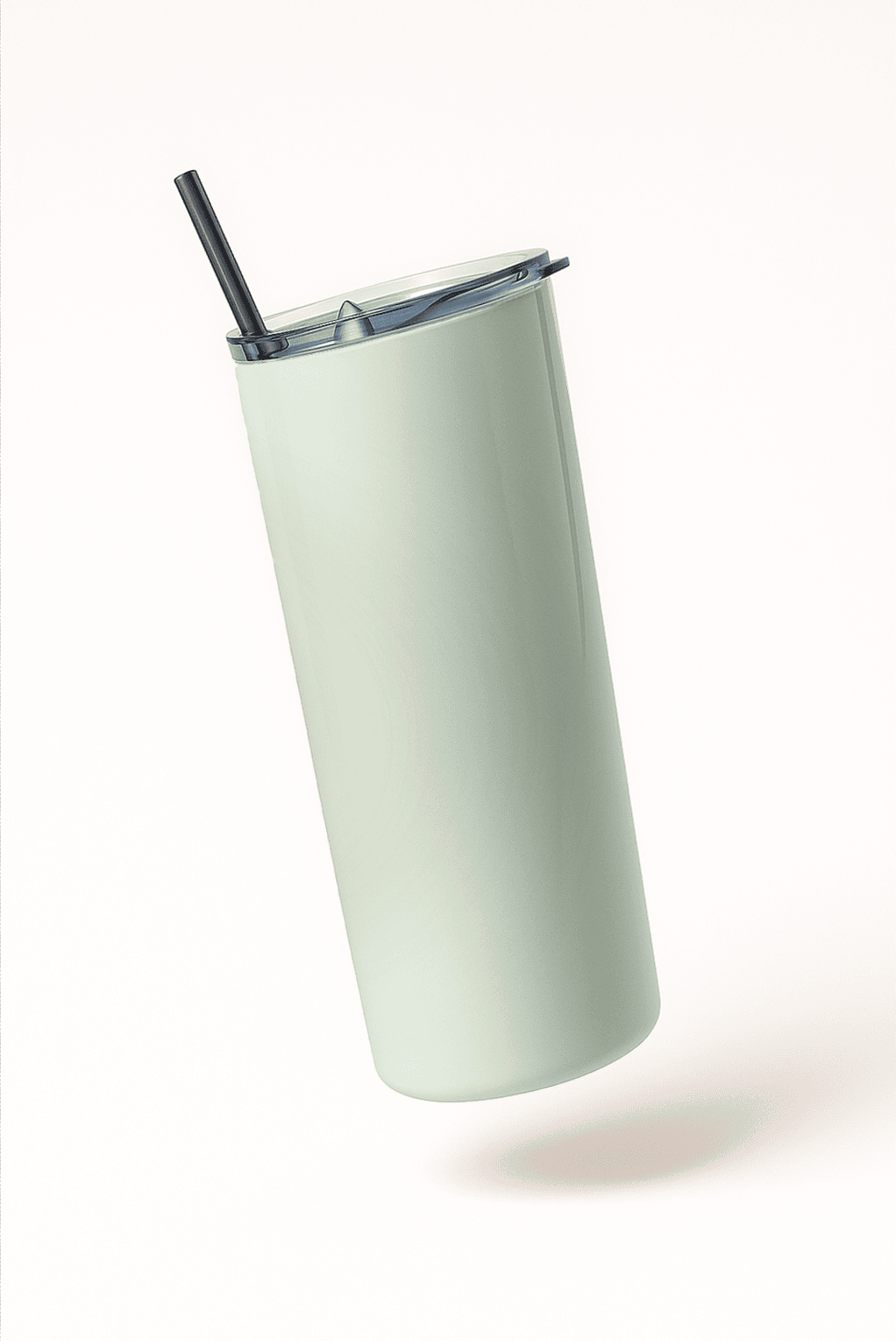 Green Aesthetic Manifesting Tumbler Bottle