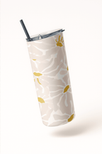 Petal Aesthetic Tumbler Bottle with Straw