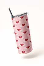 Cupid Pop Aesthetic Tumbler Bottle with Straw