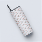 Florette Aesthetic Print Tumbler Bottle with Straw