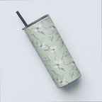 High on H2O Floral Print Tumbler Bottle with Straw