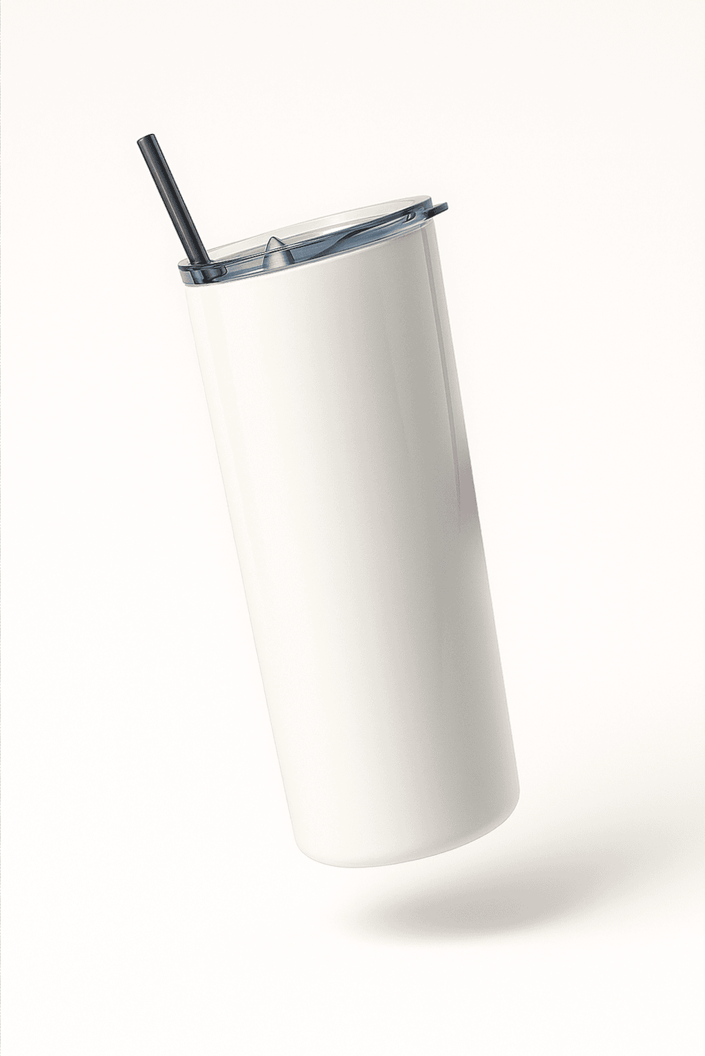 Mini Maroon Heart Tumbler Bottle with Straw